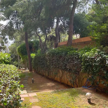 Garden Apartment With Bbq In The Athenian Riviera-2